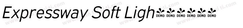 Expressway Soft Ligh字体转换